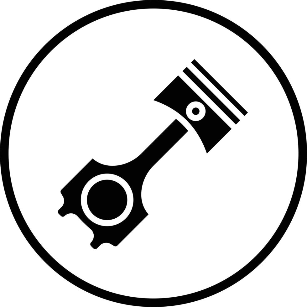 Piston Vector Icon Design