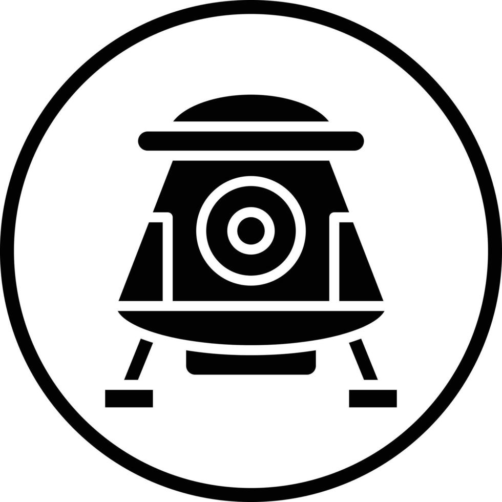 Space Capsule Vector Icon Design