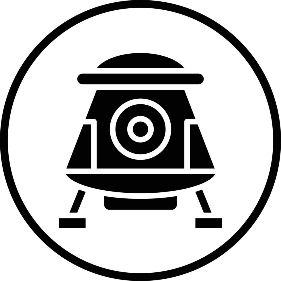 Space Capsule Vector Icon Design