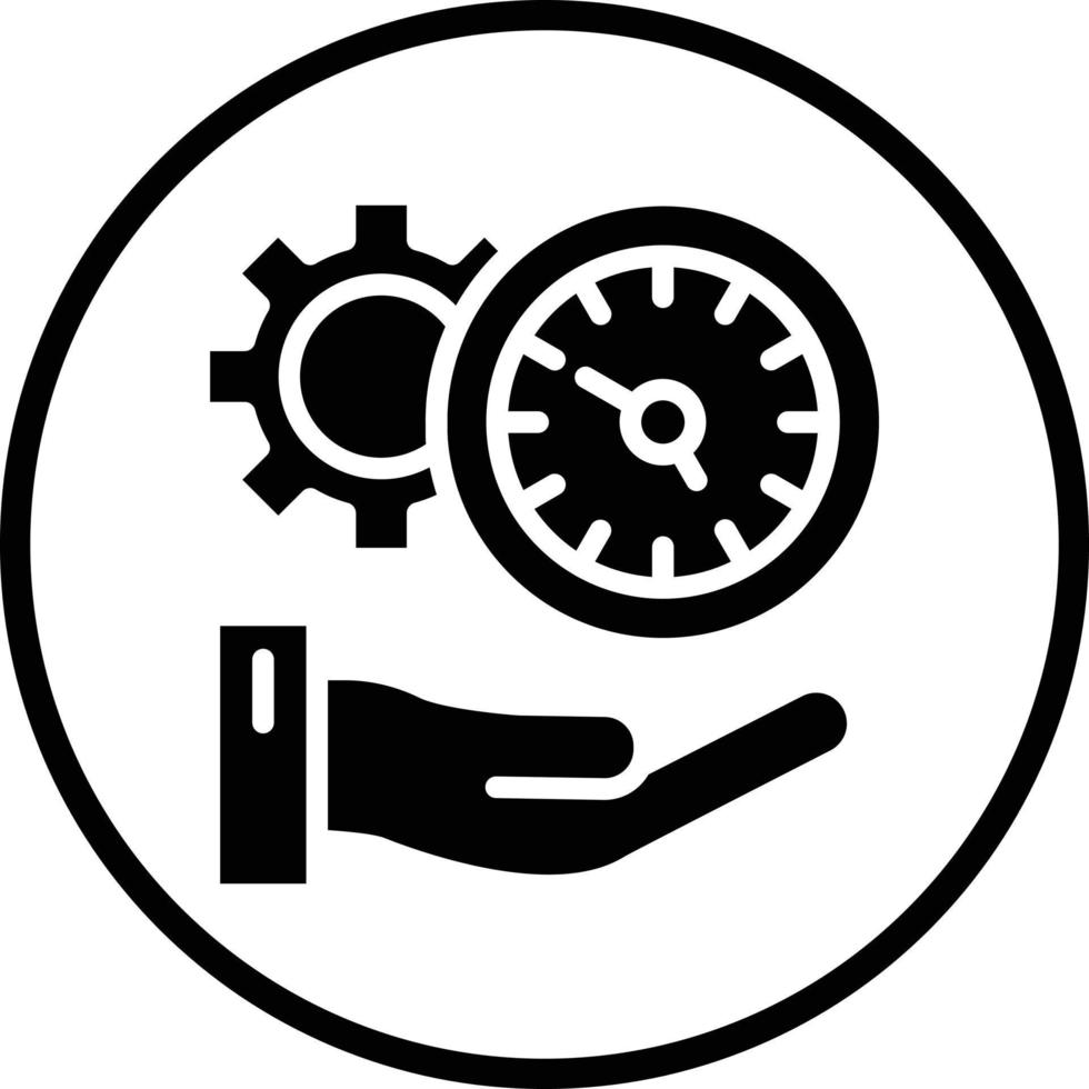 Time Management Vector Icon Design