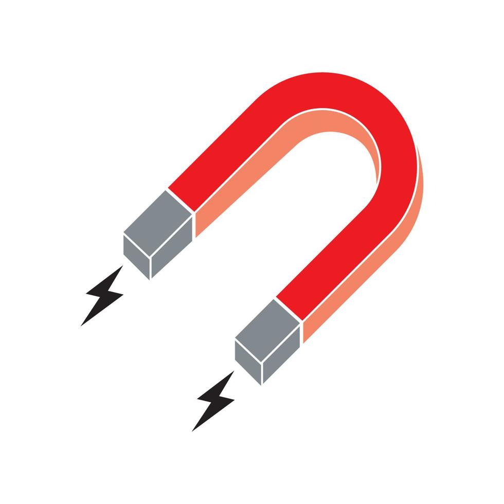 Magnet symbol icon,logo illustration design template vector