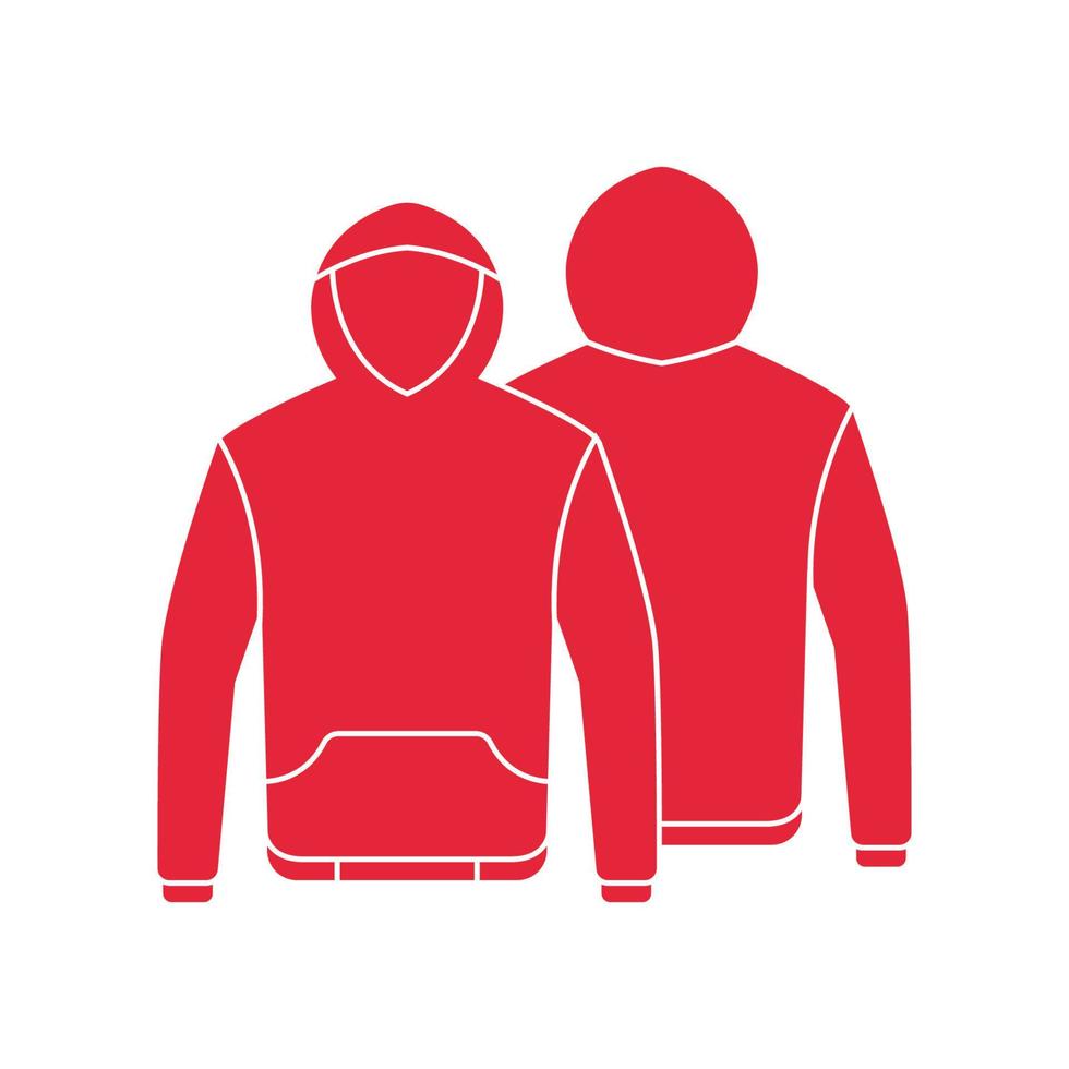 chaqueta símbolo icono, logotipo ilustración diseño modelo. vector