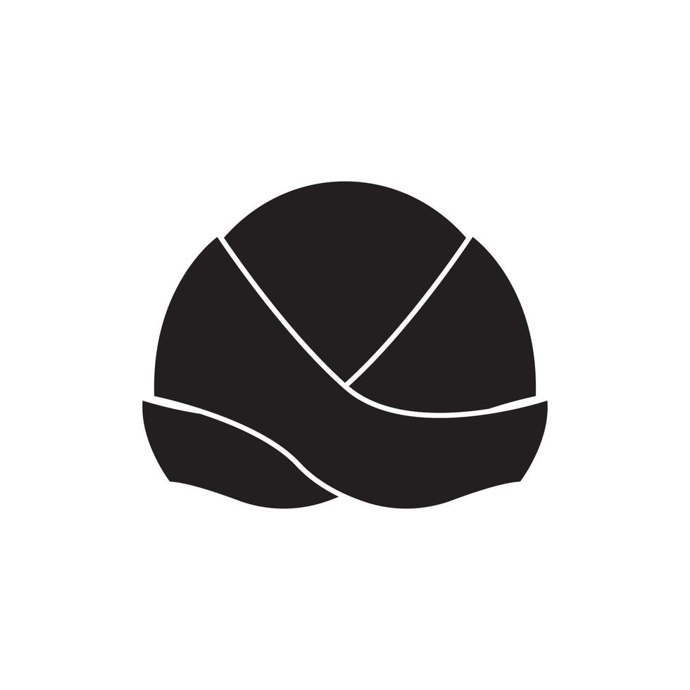 Javanese hat symbol or blangkon vector