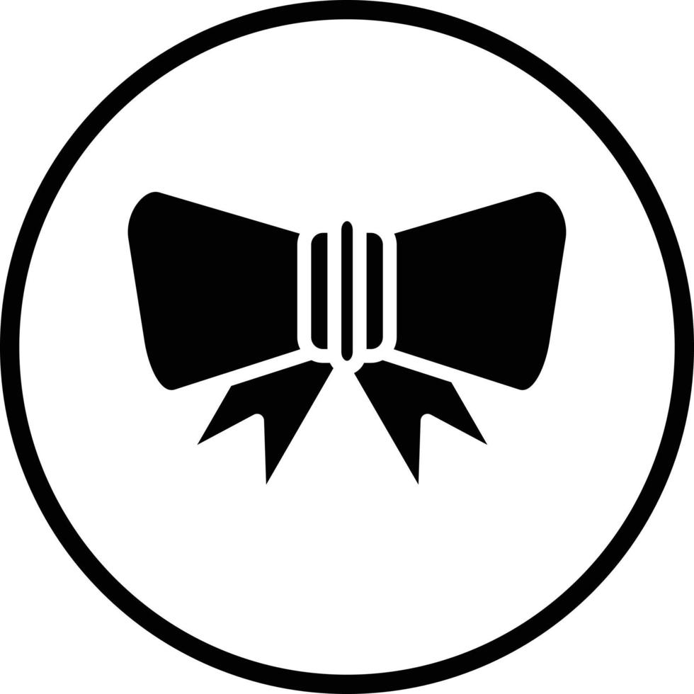 Bow Tie Vector Icon Design