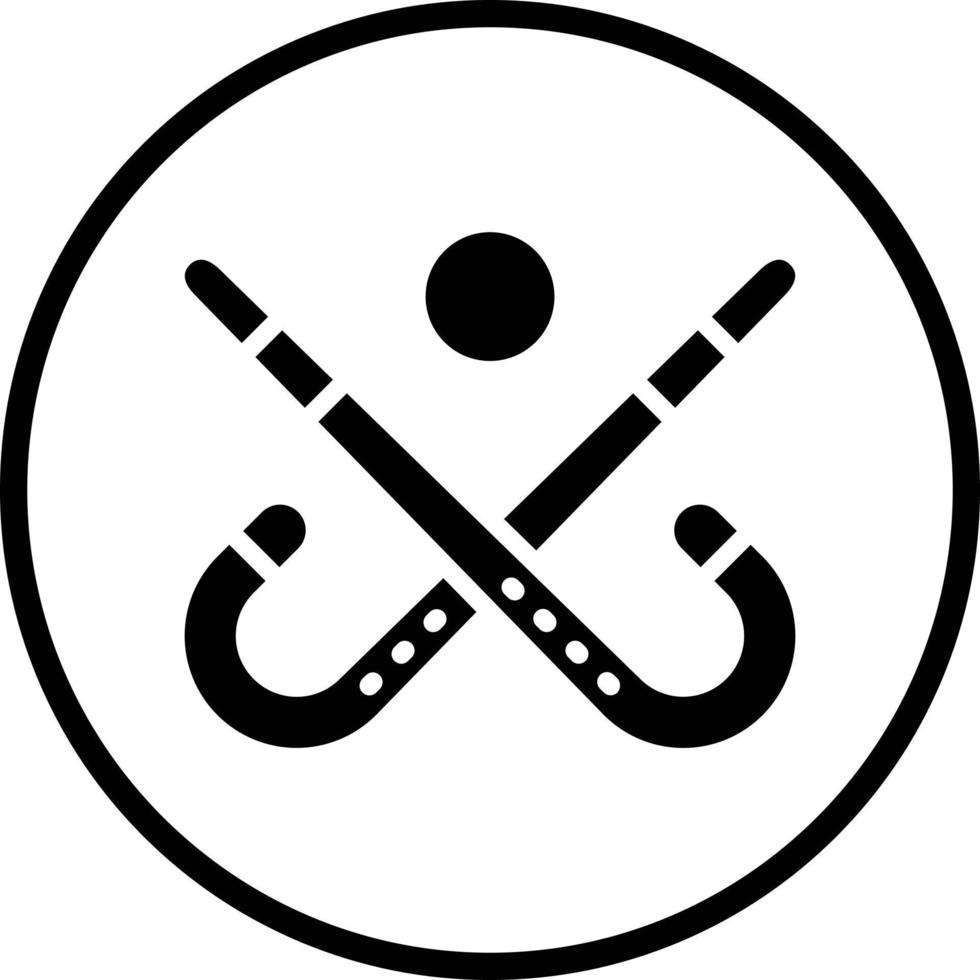 Hockey Vector Icon Design