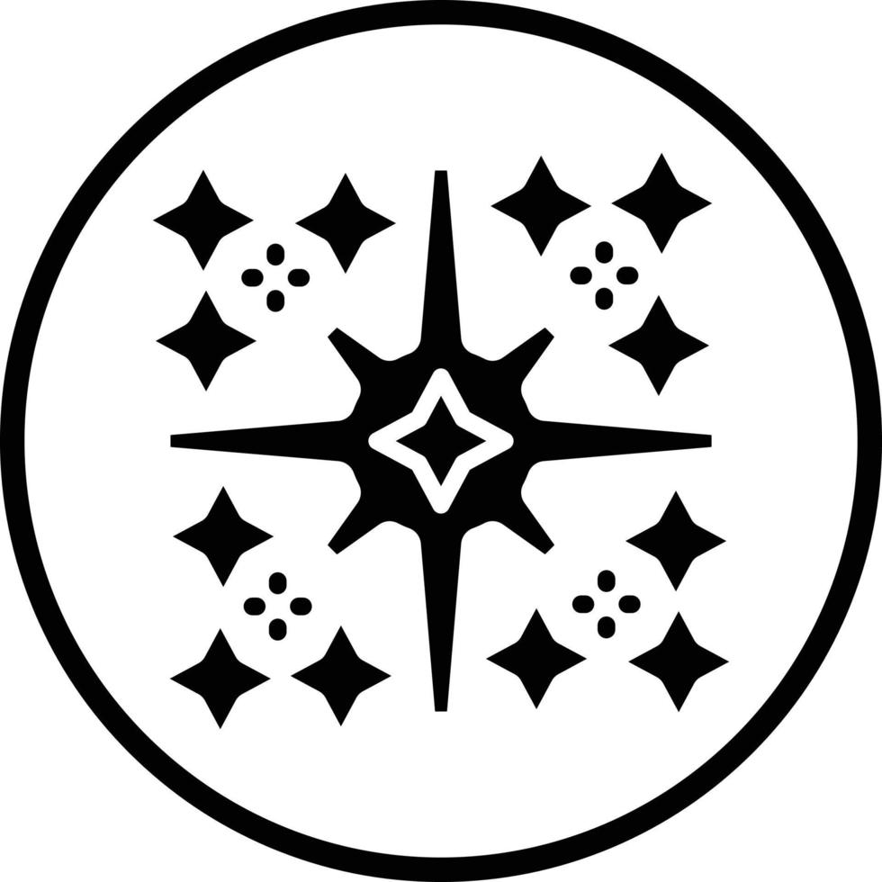 Supernova Vector Icon Design