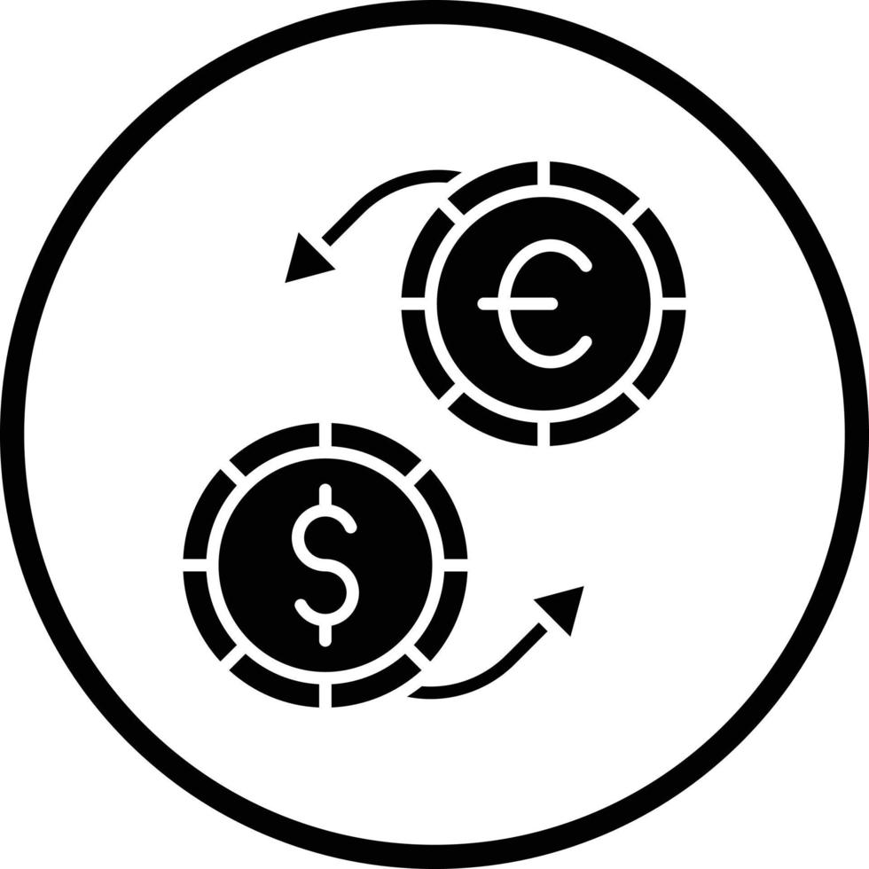 Exchange Rate Vector Icon Design