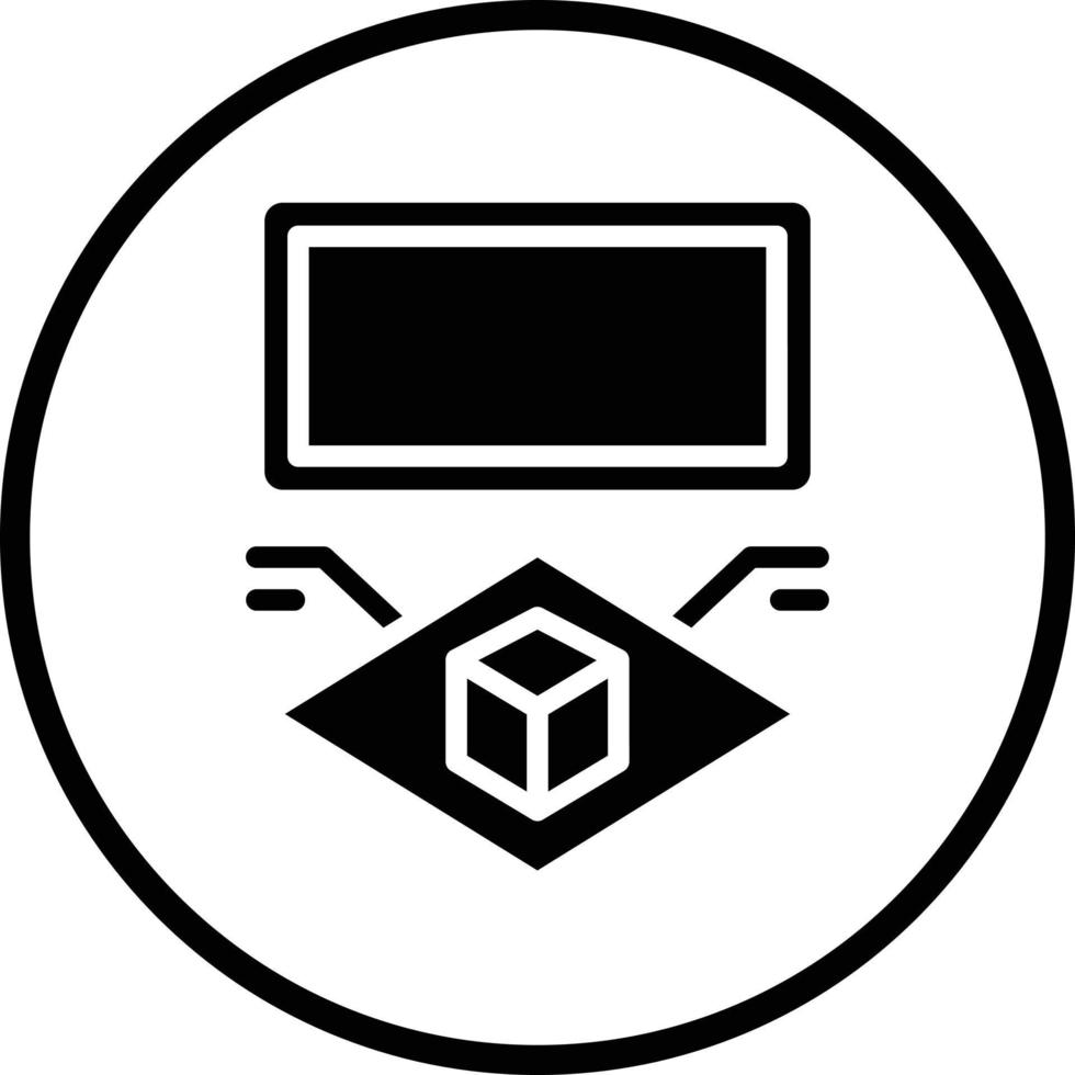 Augmented Reality Vector Icon Design