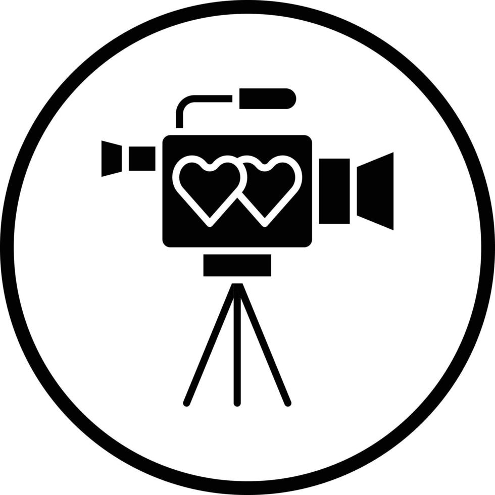 Video Camera Vector Icon Design