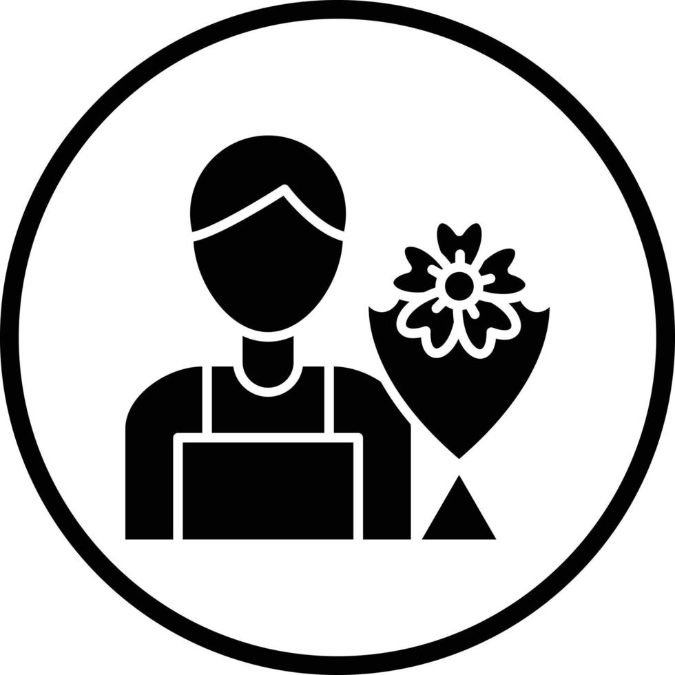Florist Vector Icon Design