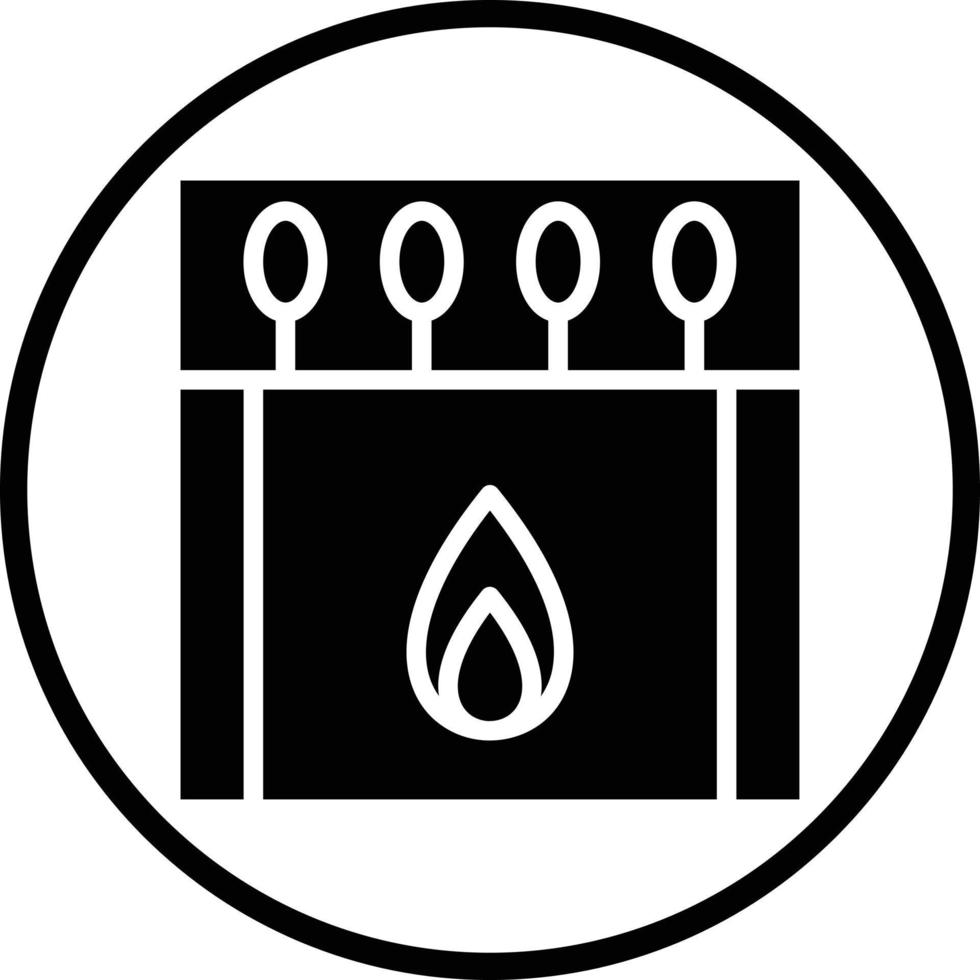 Matches Vector Icon Design