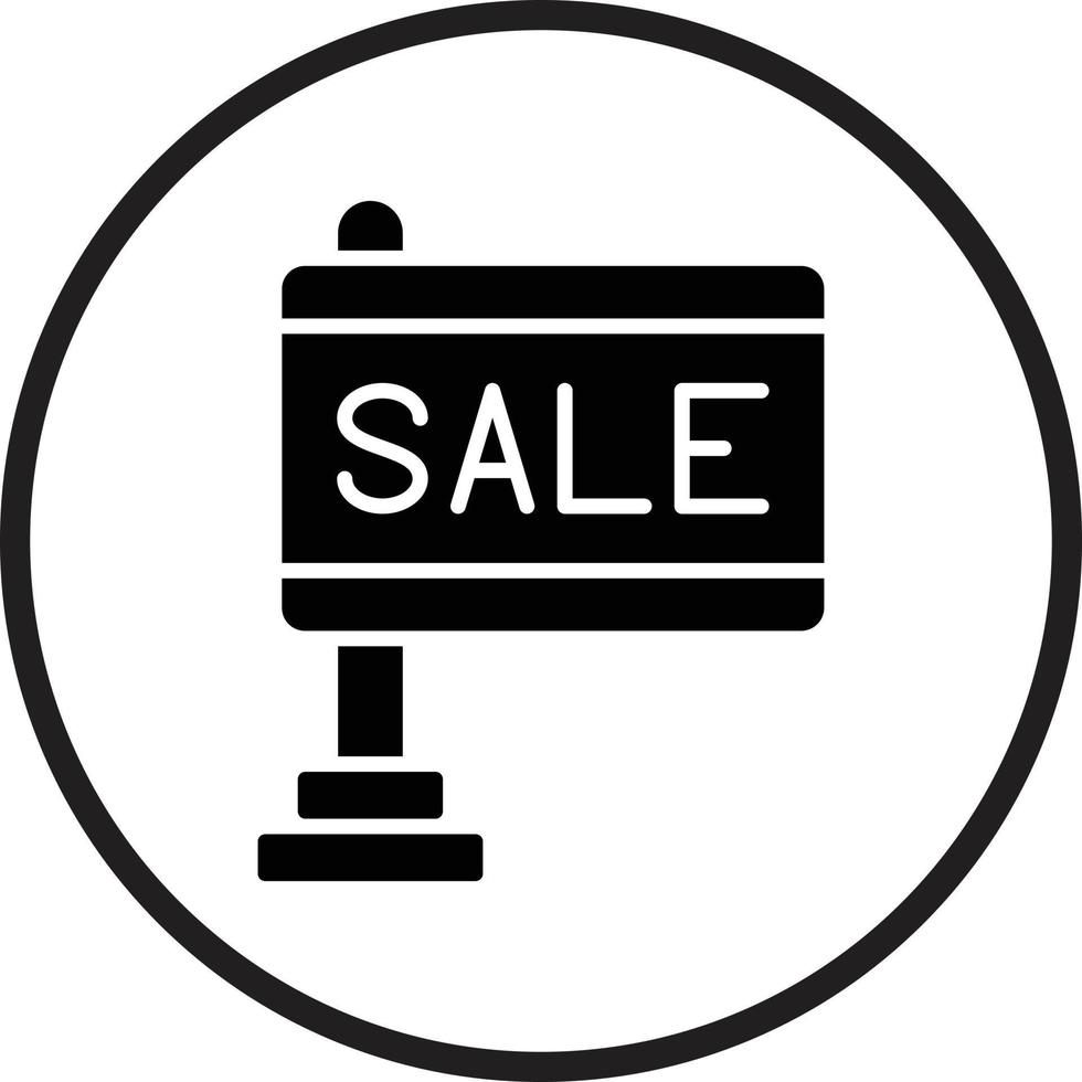 Sale Board Vector Icon Design