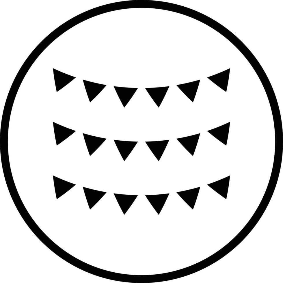 Garland Vector Icon Design