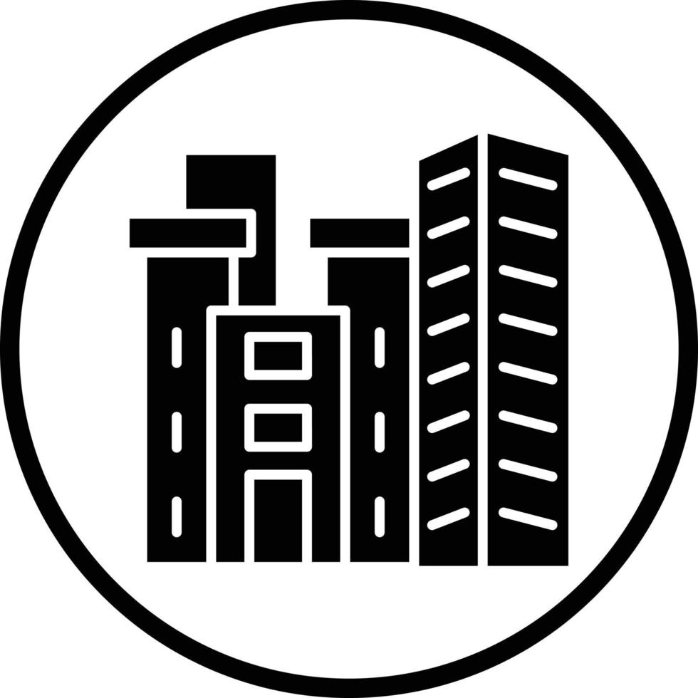 Cityscape Vector Icon Design