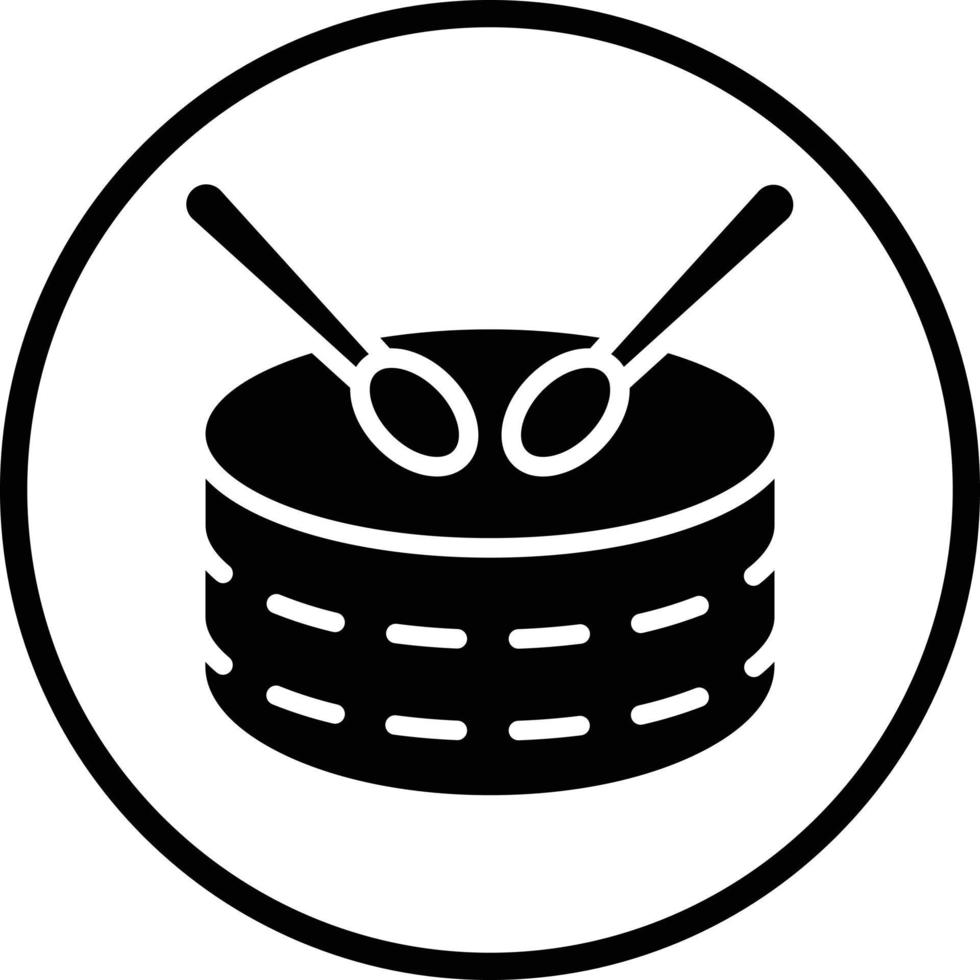 Drum Vector Icon Design