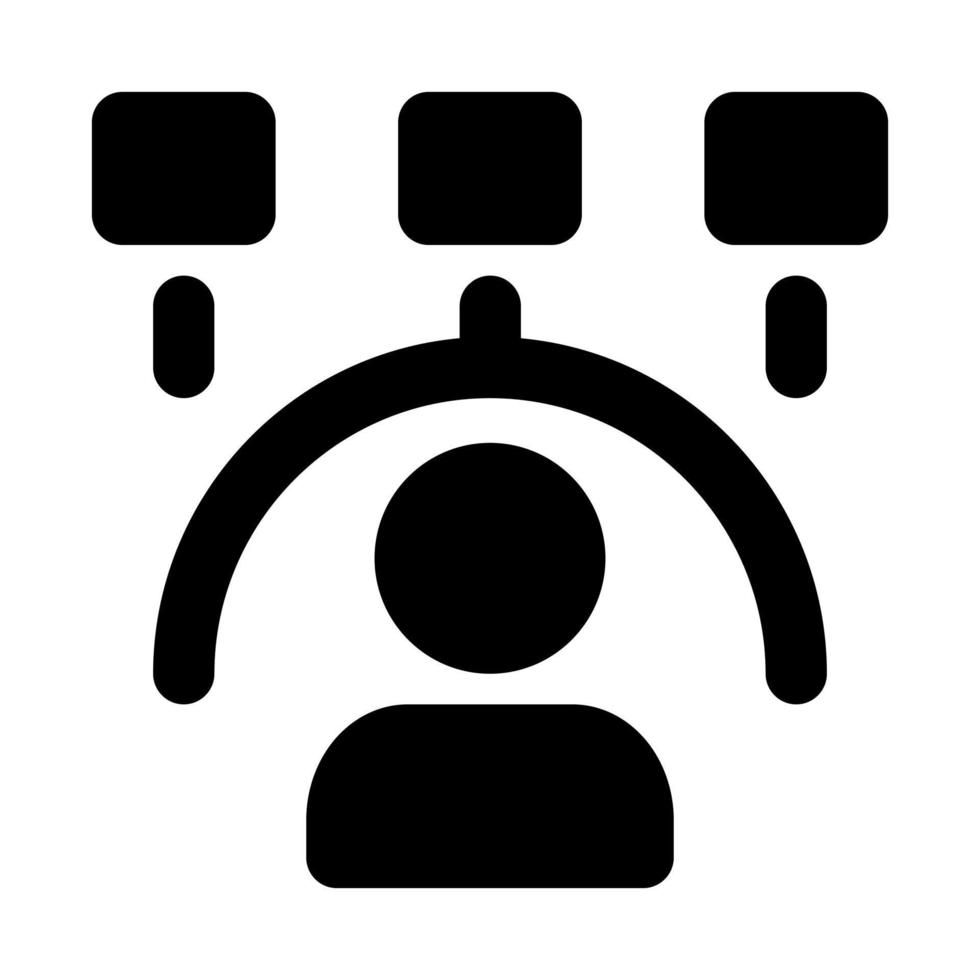 user connection of ramadan month solid icon set vector