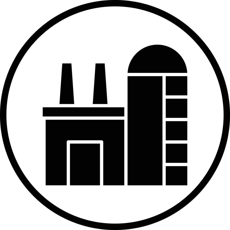 diseño de icono de vector de silo