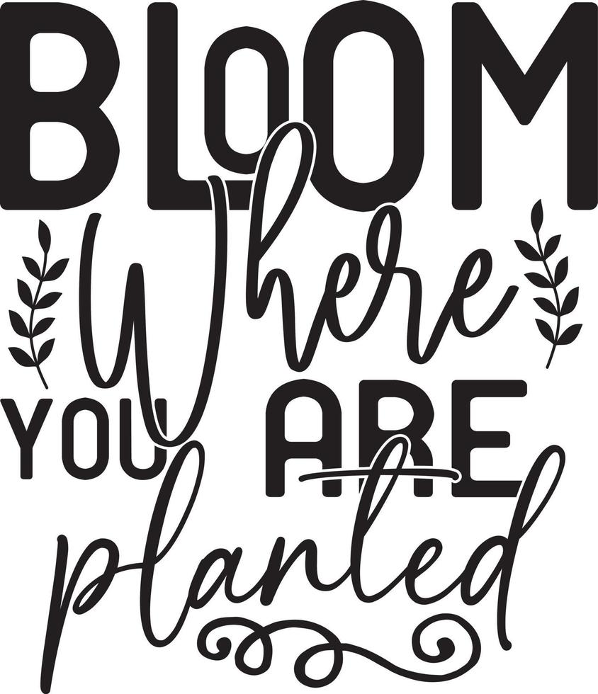 Spring Quotes Design vector
