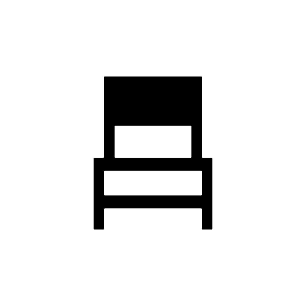 nightstand glyph vector icon