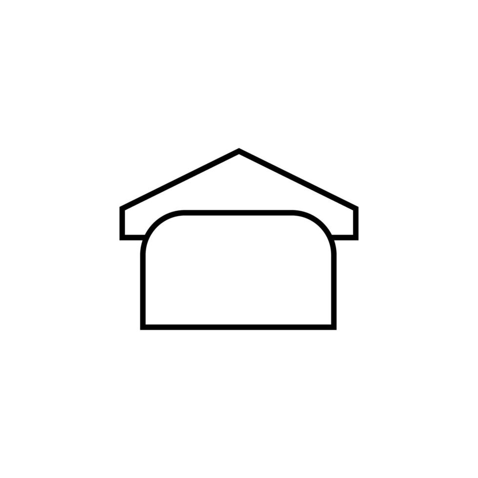 towel on a hanger vector icon