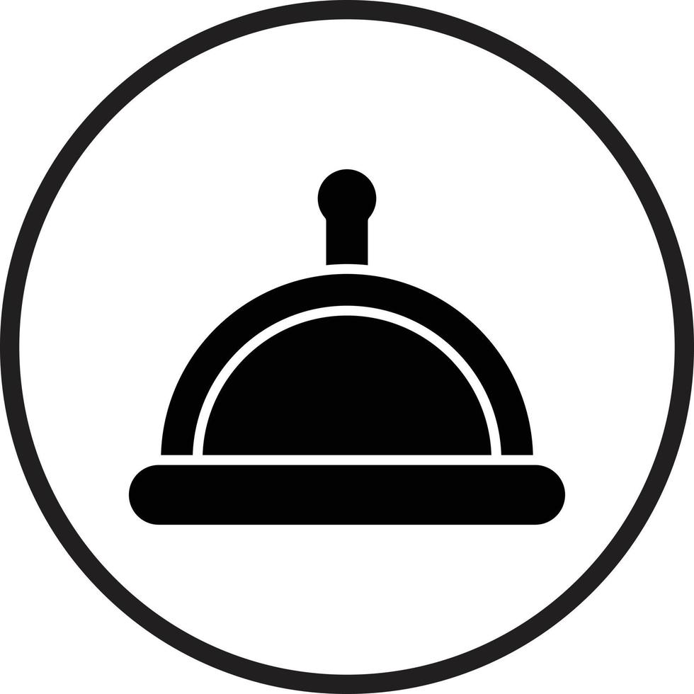 Food Tray Vector Icon Design