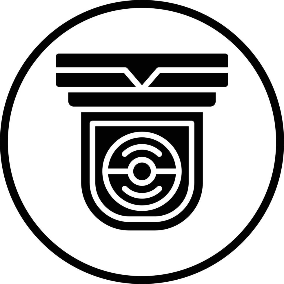 diseño de icono de vector de cámara de seguridad