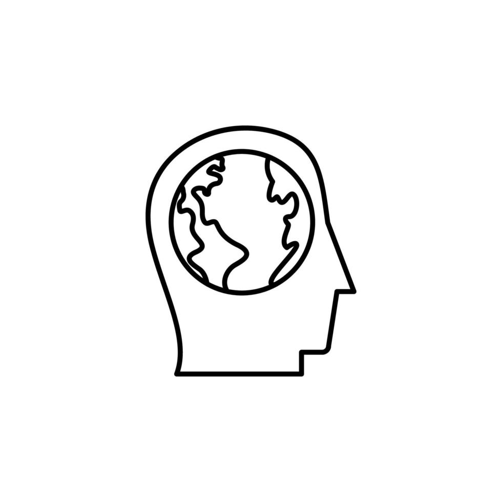 ecology, earth day, consciousness vector icon
