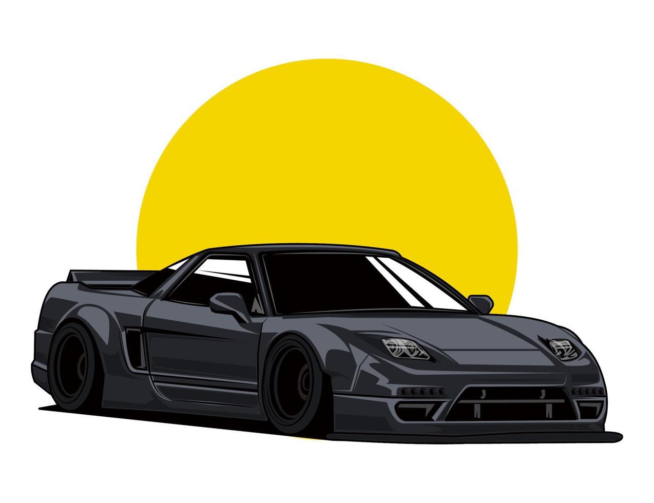 illustration vector of car design graphic concept