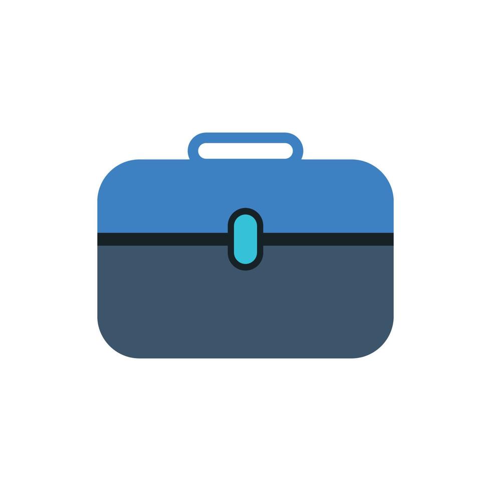 Brief Case Icon. Flat style vector EPS.