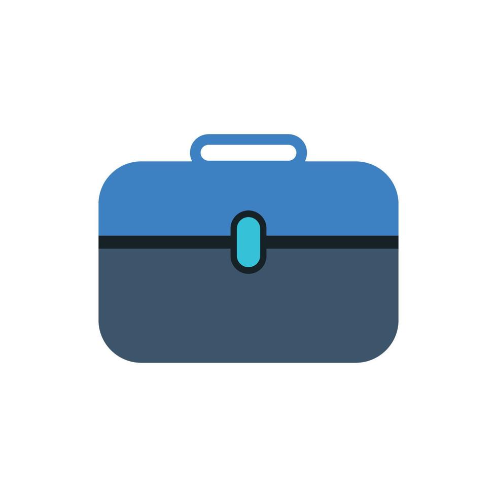 Brief Case Icon. Flat style vector EPS.