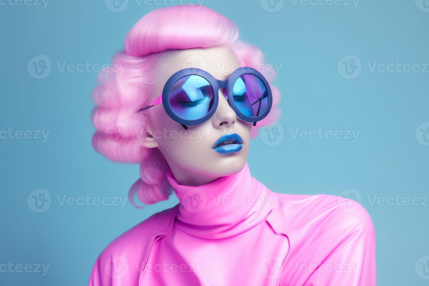 an image of a woman in a futuristic outfit generative AI 28362099 Stock  Photo at Vecteezy