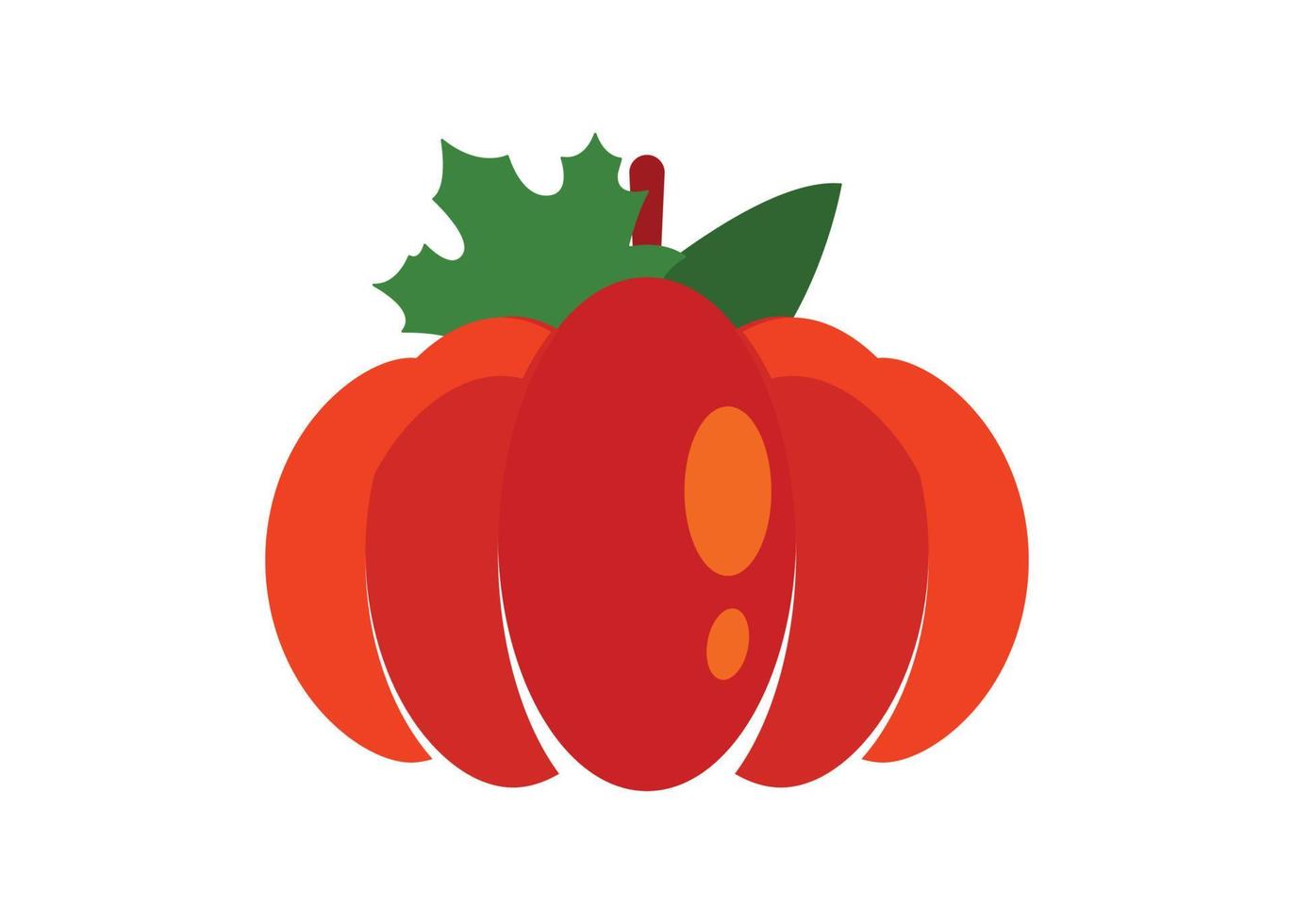 calabaza otoño icono clipart diseño modelo aislado vector