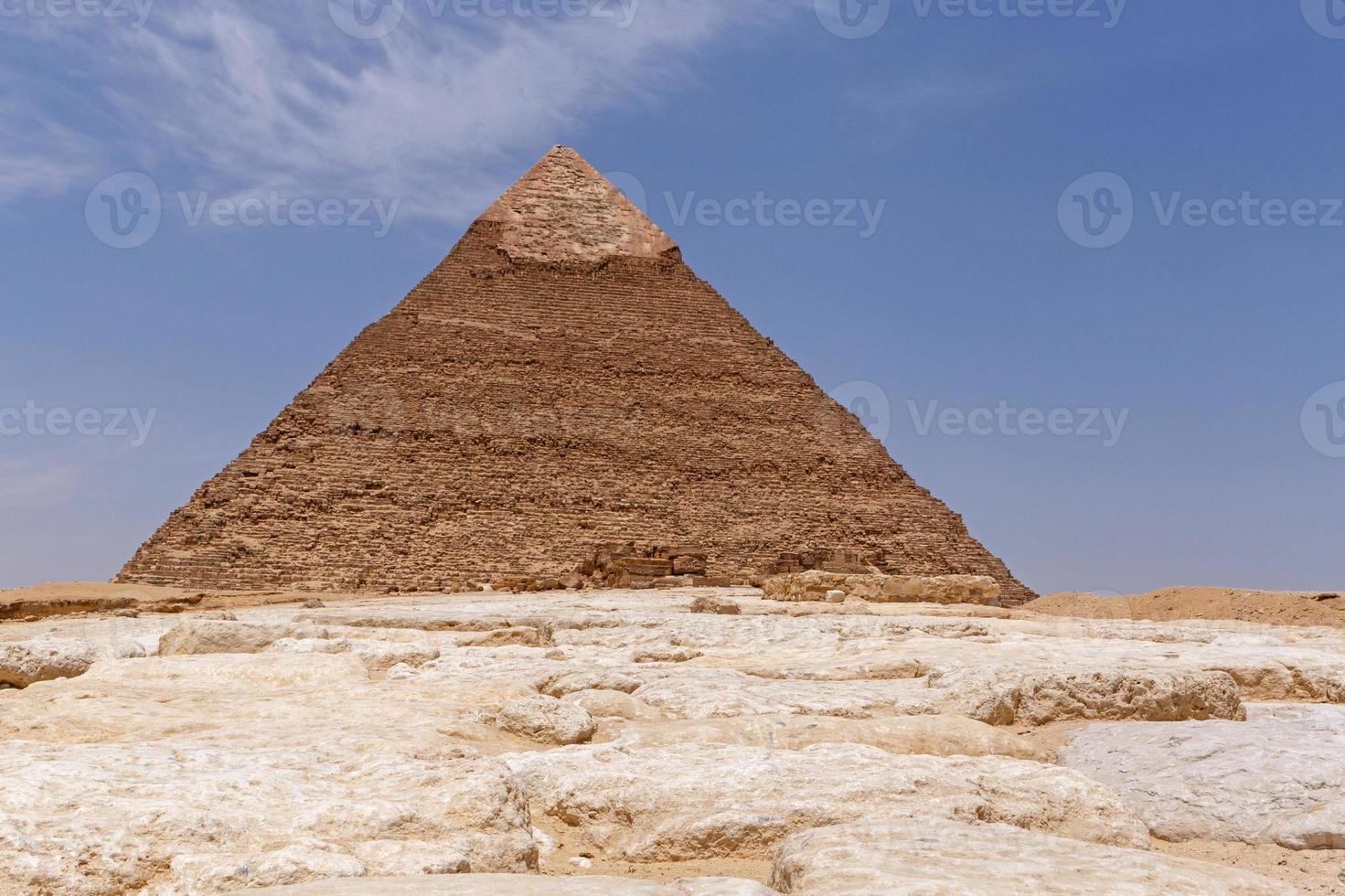 pyramid of Khafre in Giza, Egypt photo