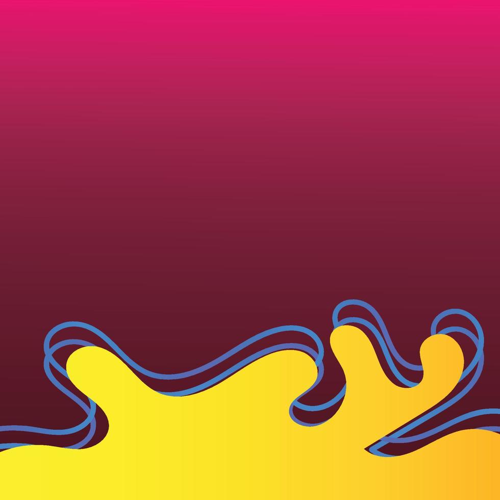 Colorful template banner with gradient color. Design with liquid shape. Dynamic shapes composition. Vector for advertising, background, banner, poster, business card, book design, website background