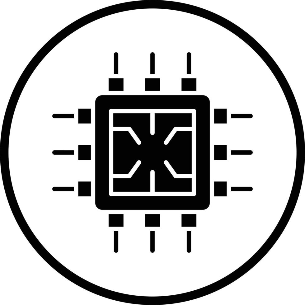 CPU Vector Icon Design