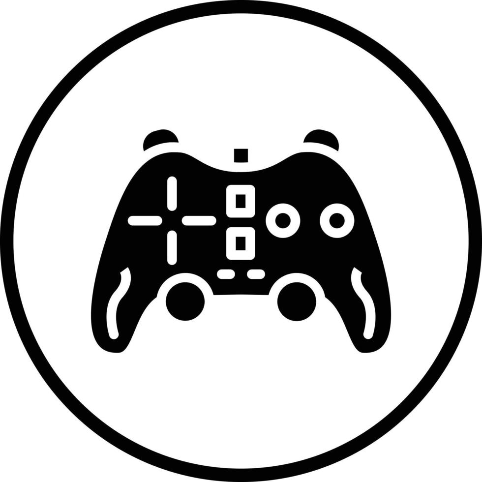 diseño de icono de vector de consola de juegos