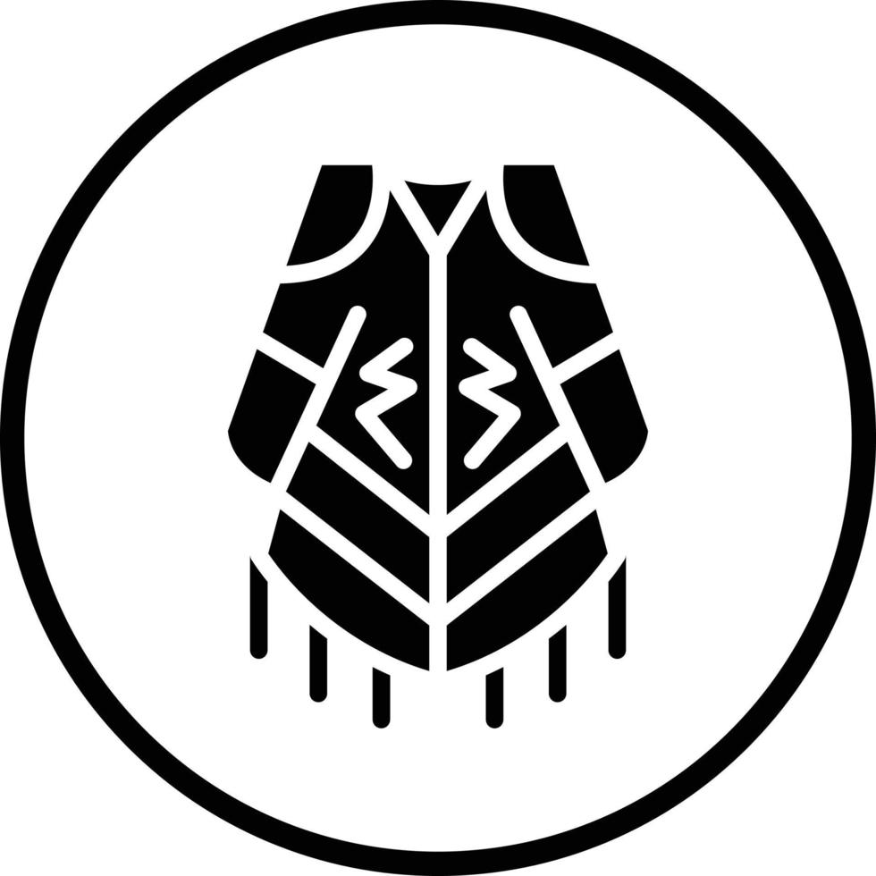 Poncho Vector Icon Design