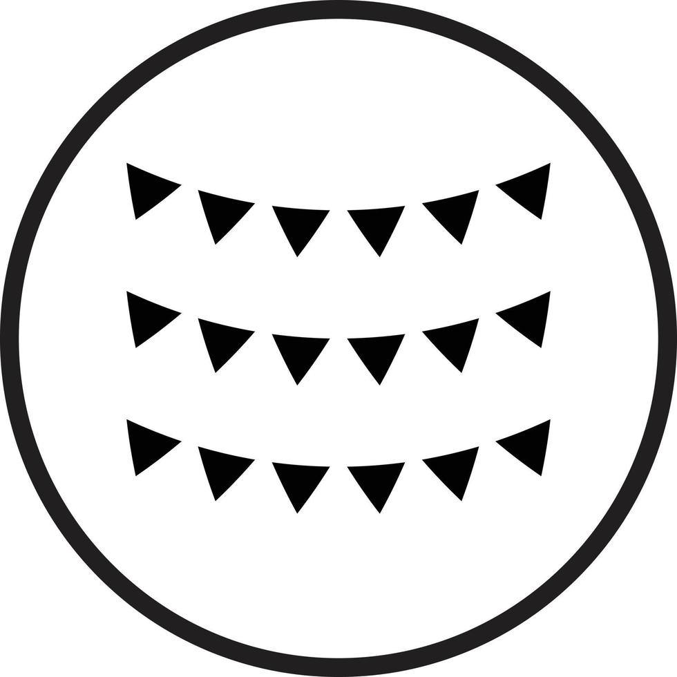 Garlands Vector Icon Design