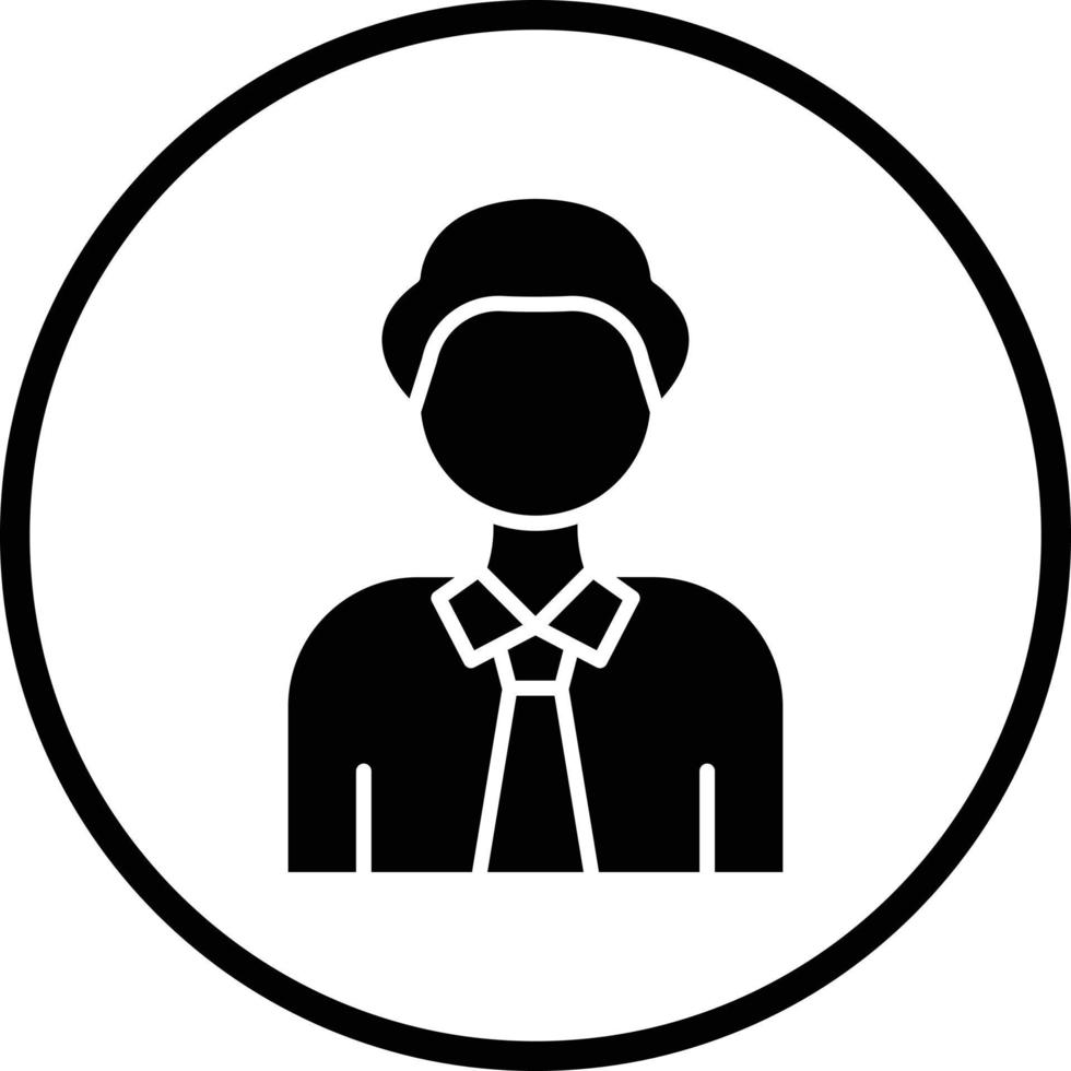 Broker Vector Icon Design