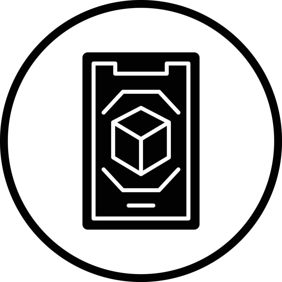 Augmented Reality Vector Icon Design