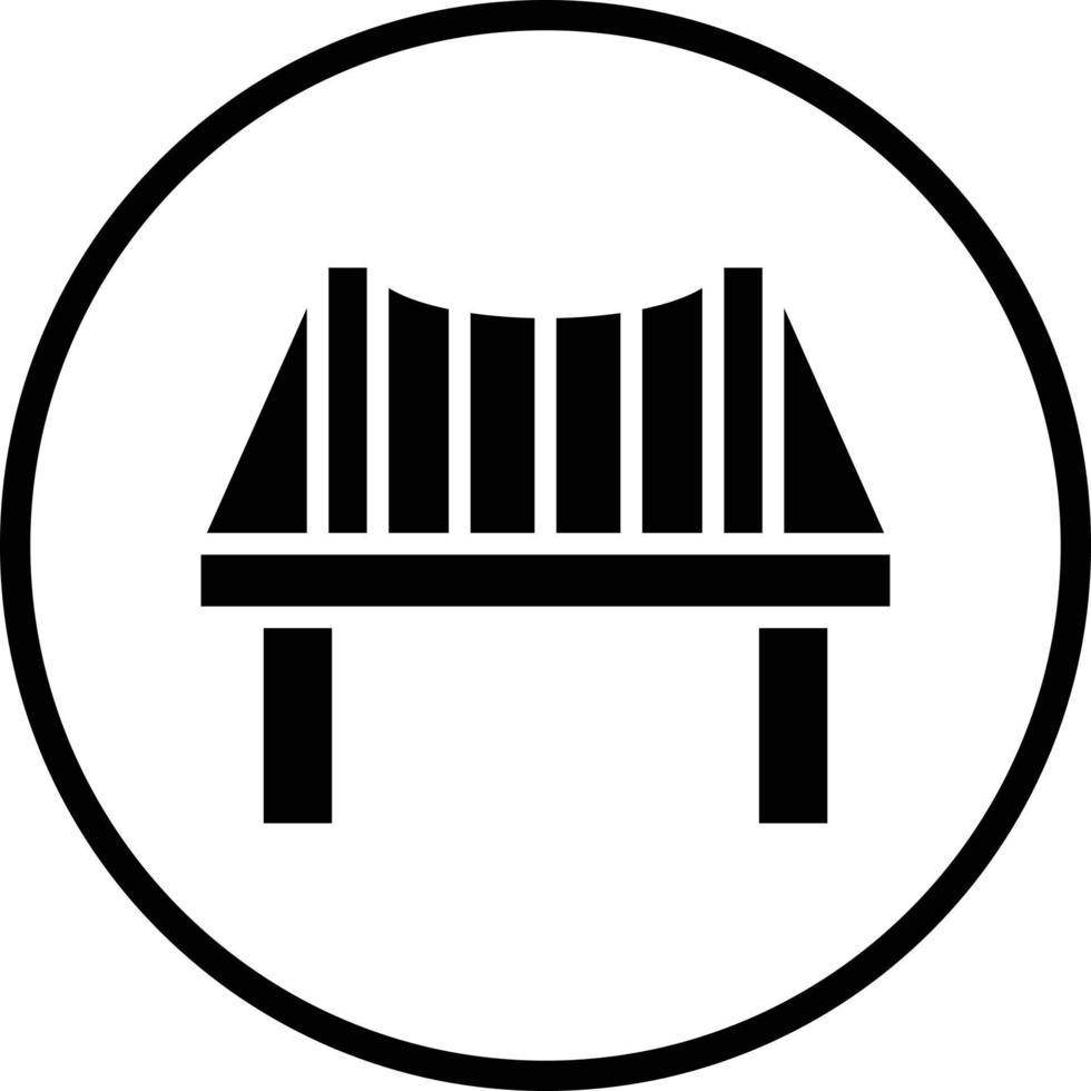 Bridge Vector Icon Design