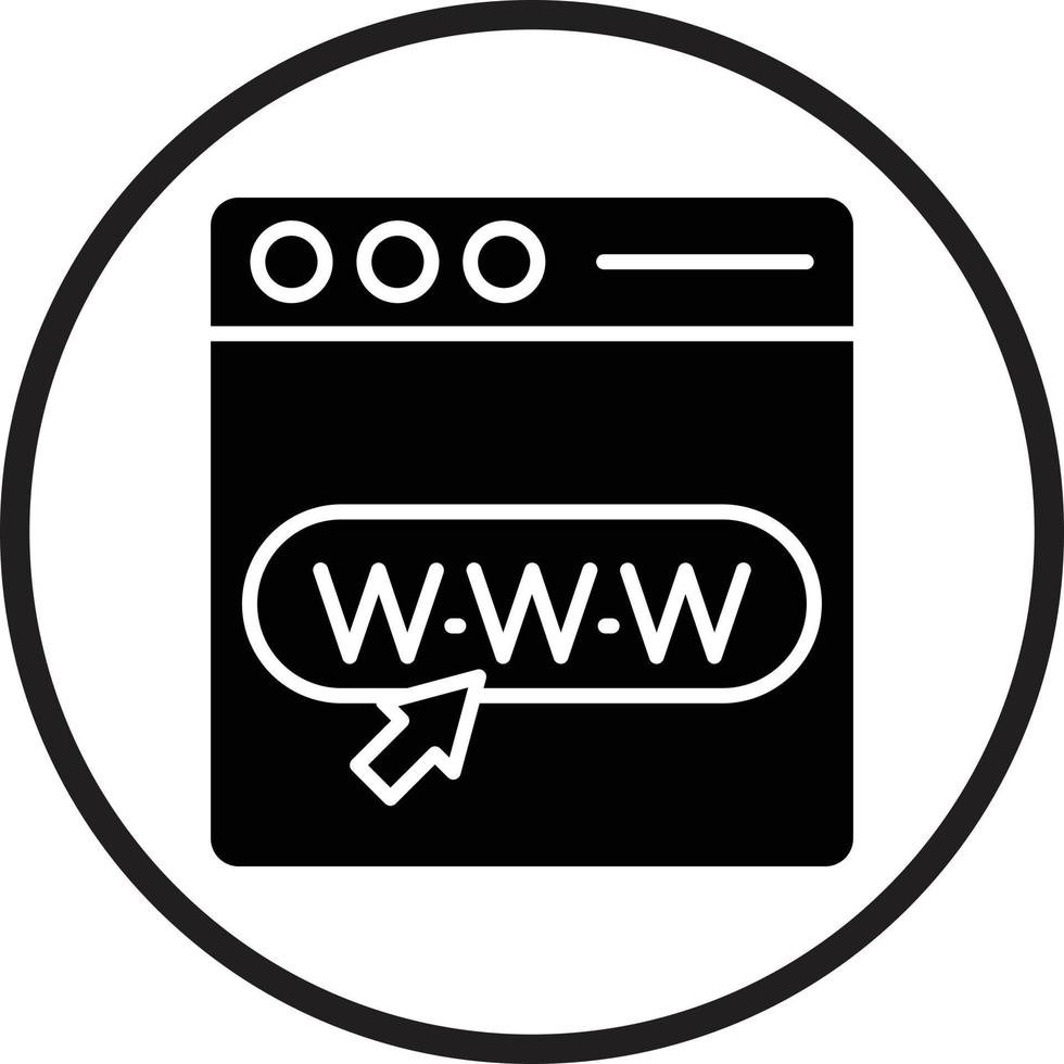 Webpage Vector Icon Design