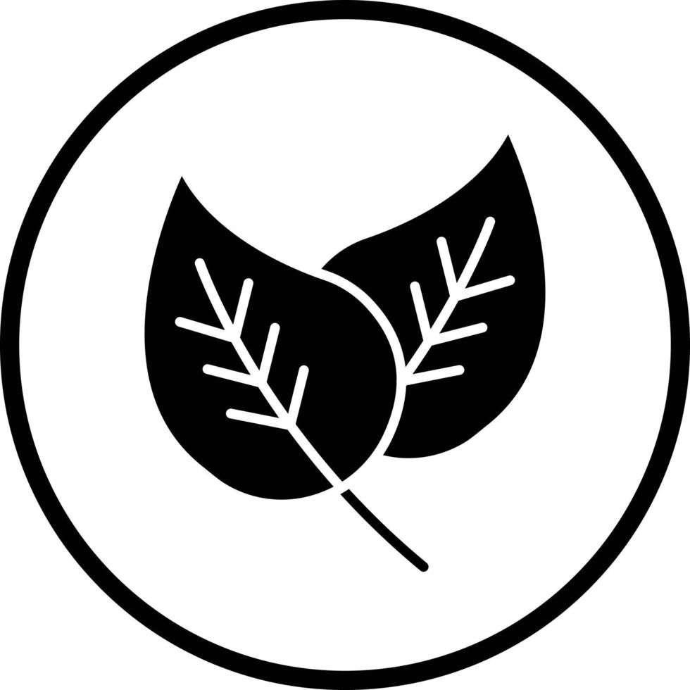 Leaves Vector Icon Design