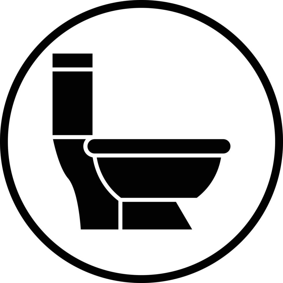 Toilet Vector Icon Design