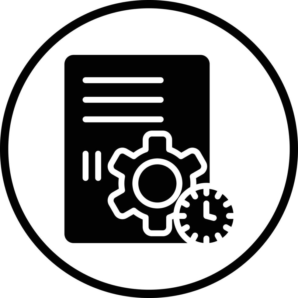 Organize Vector Icon Design
