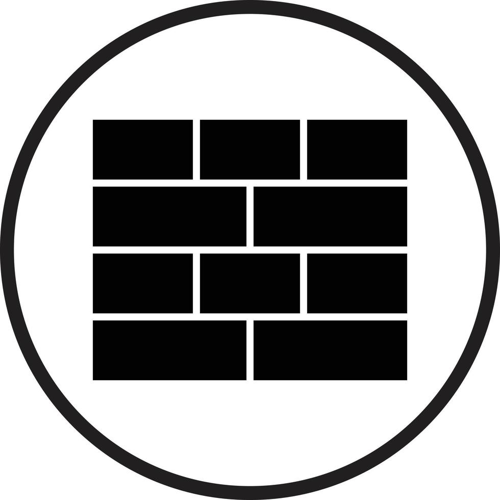 Brick Vector Icon Design