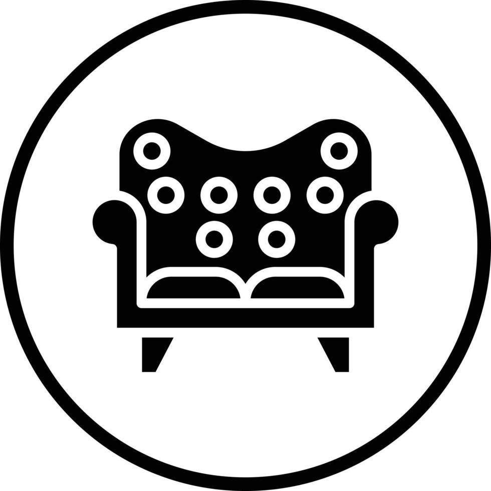 Sofa Vector Icon Design