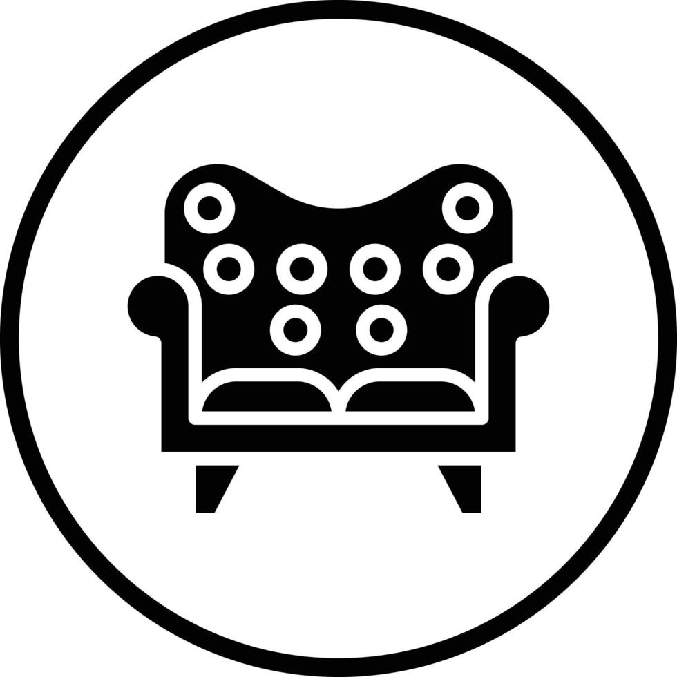 Sofa Vector Icon Design