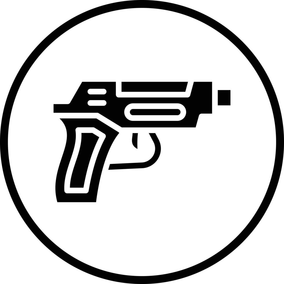 Gun Vector Icon Design