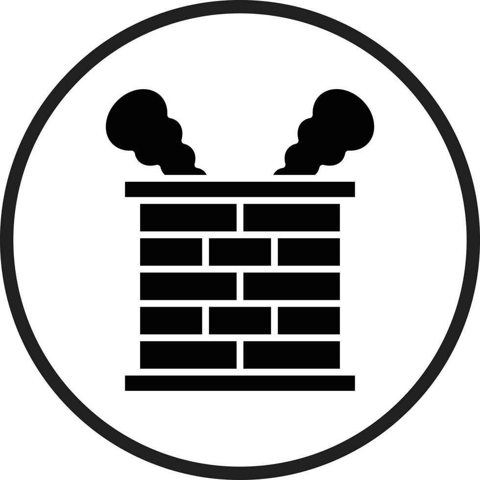 Chimney Vector Icon Design